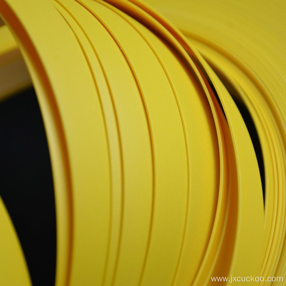 Yellow colour good quality PVC edge banding tape