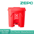 Thùng rác nguy hại màu đỏ 30K-đỏ
