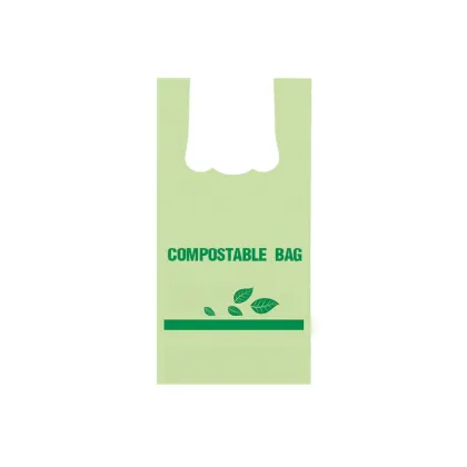 Compostable Biodegradable T-Shirt and Shopping Vest Packaging Bags
