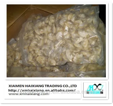Frozen frozen cooked yellow clam meat