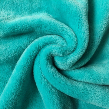Dyed Two Side Flannel Fleece Fabric