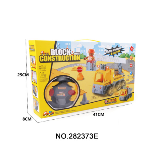 4 CH montam jogos do brinquedo do carro da engenharia de R / C