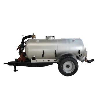 Hydraulic Nozzle Slurry Tanker Galvanized Liquid Manure Spreader