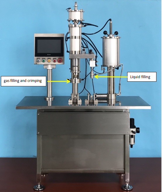 Semi Automatic Aerosol Filling Machines 5