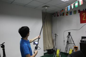 6m Telescopic Pole Inspection Camera for Air Duct Condition Inspecting