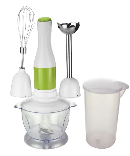 Comprehensive Kitchen Tool Set: 4-in-1 Egg Beater with Stainless Steel Bars, Whisk, Measuring Cup, Bracket, Glass Jug & Motor
