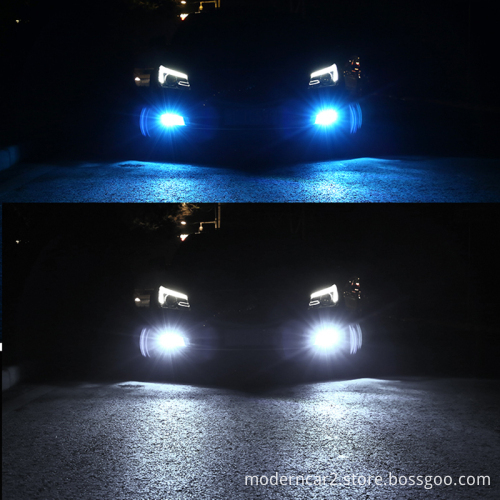 2pcs Double Color H11 LED High Quality Auto Fog Lamp Bulbs - H1 H3 H7 H8 9006 HB4