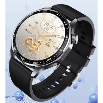Reloj inteligente con pantalla redonda F61 de 1,55 pulgadas | Venta al por mayor del OEM del perseguidor de los datos de la salud del cuerpo de la llamada bidireccional de Bluetooth