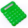8 cijfers handheld pocket size siliconen calculator