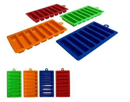 Customizable Silicone Ice Grid for Refrigerators - 7 Cube Design