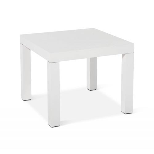 White accent table rent room table