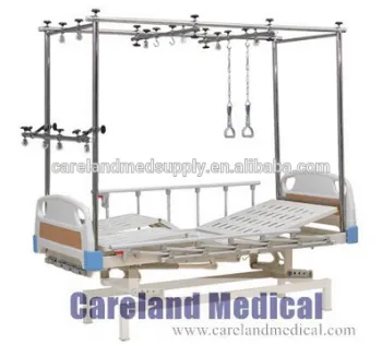 Best Selling manual 2 Crank function medical orthopedic hospital patient Orthepedics traction bed