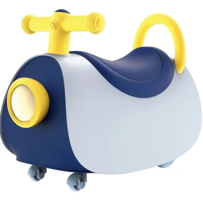 F Factory Wholesale Kids Ride-On Scoot Toy with Lights - Hot Sell Plastic Ride-On Car for Children