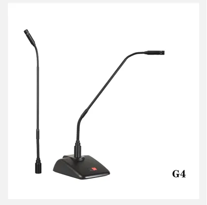 Conference Hall Sound System: Gooseneck Microphone for Zoom Meetings