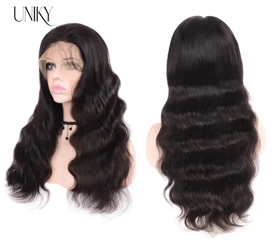 150 180 Density 13X6 Raw Unprocessed Cuticle Aligned Lace Wig For Women Cambodian Virgin Hair 100% Human Hair Lace Front Wigs