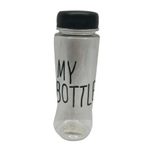 Custom logo 500ml clear plastic water bottle fashion My bottle