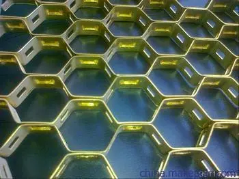 wear-resisting material lining tortoiseshell net, Thermostable Hexsteel, Hexsteel grid