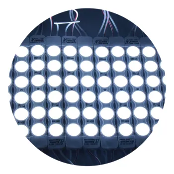 Indoor Use IP65 160 Degree Angle PVC Cuttable 3.8W AC110V/220V 6Pcs Injection LED Module Light