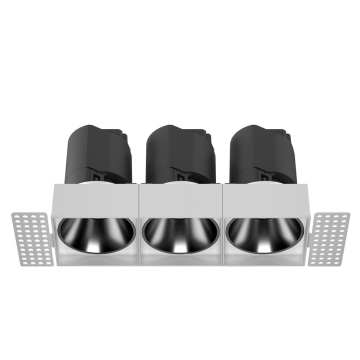 Triple Head 7W*3 Ceiling Square Spot COB Down Light