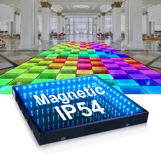 Spark 3D LED Magnetic Dance Floor for Wedding Parties