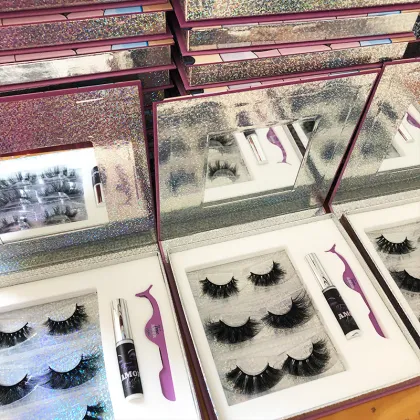 Wholesale False Eyelashes: Full Strip Lashes, Thick Fluffy Mink Styles in Curly Patterns