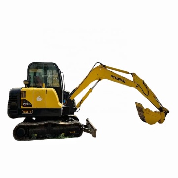 Used Hyundai 60-7 Mini Wheel Excavator for Sale