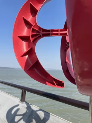 500W 12V Red Lantern Vertical Wind Turbine Generator