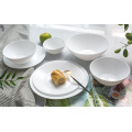 Minimalism Style High Quality White Dinner Set