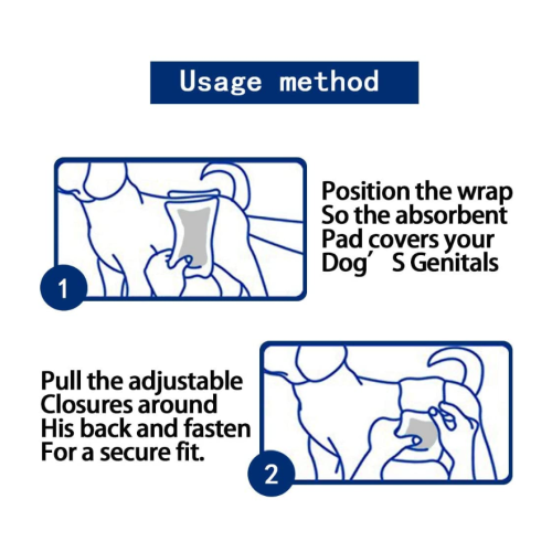 Disposable Male Wraps Dog Diapers