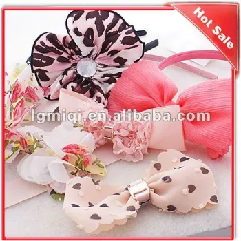 Decorative Shabby Chiffon Flowers Wholesale for Garment and Hair