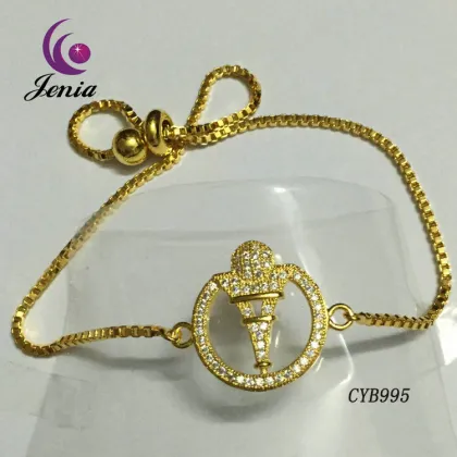 Jenia Wholesale Gemstone Copper Jewelry Bracelets Woman Fashion Jewelry Bracelet