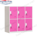 6 metal lockers for school classrooms and kindergartens