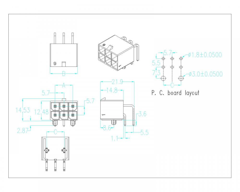 5 70mm Pitch 90 Wafer Connector Series Aw5700r 2xnp Jpg 5 70mm Pitch 90 Wafer Connector Series Aw5700r 2xnp Jpg