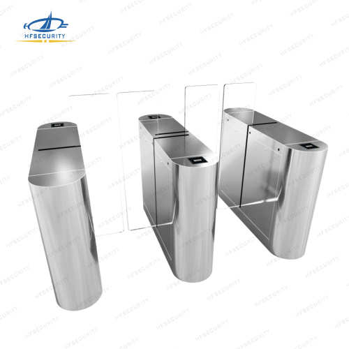 Pag -access ng control system security entrance steel wing turnstile