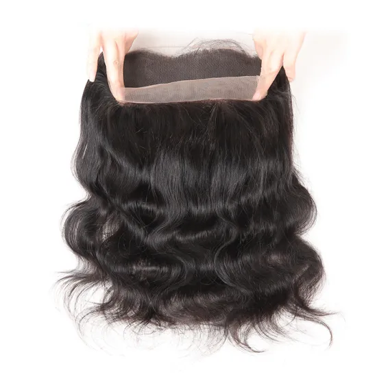 Ear To Ear Transparent Invisible Thin Invisible 360 Closure And 13*6 Swiss Transparent Lace Frontal