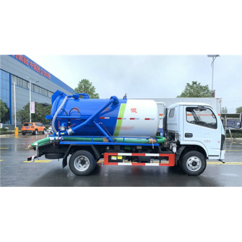 Dongfeng Euro6 vacuum sewage suction truck