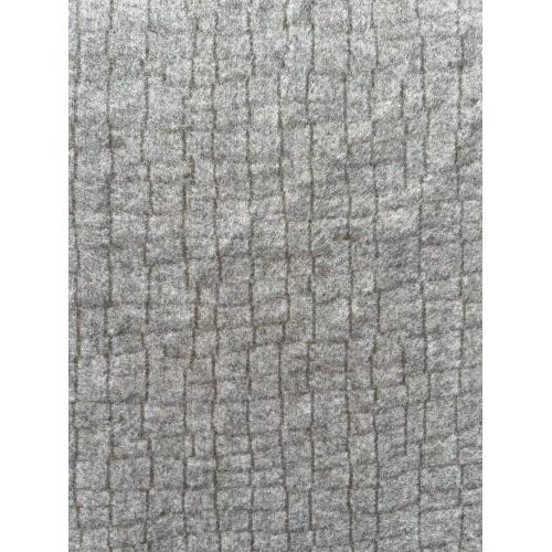 Вязаные матовые шерстяные ткани с сплошными цветами