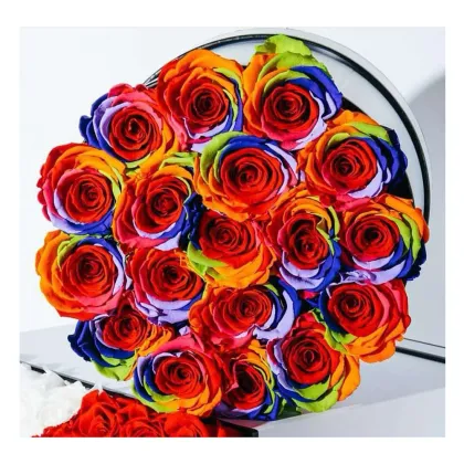 Beautiful Rose Flowers Stabilized Eternal Forever Preserved Roses