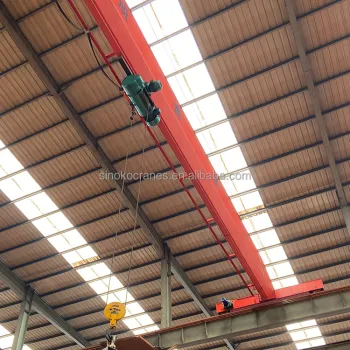 CE Certified Single Girder Overhead Bridge Crane: 3Ton, 5Ton, 10Ton Pricing Workshop