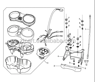 Modelo Nuevo GTR150 Motorcycle Parts