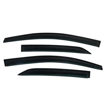 Car Black Windshield Rain Deflector Door Visor for Toyota Vios 2007-2013 Accessories