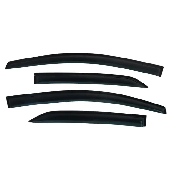 Car Black Windshield Rain Deflector Door Visor for Toyota Vios 2007-2013 Accessories