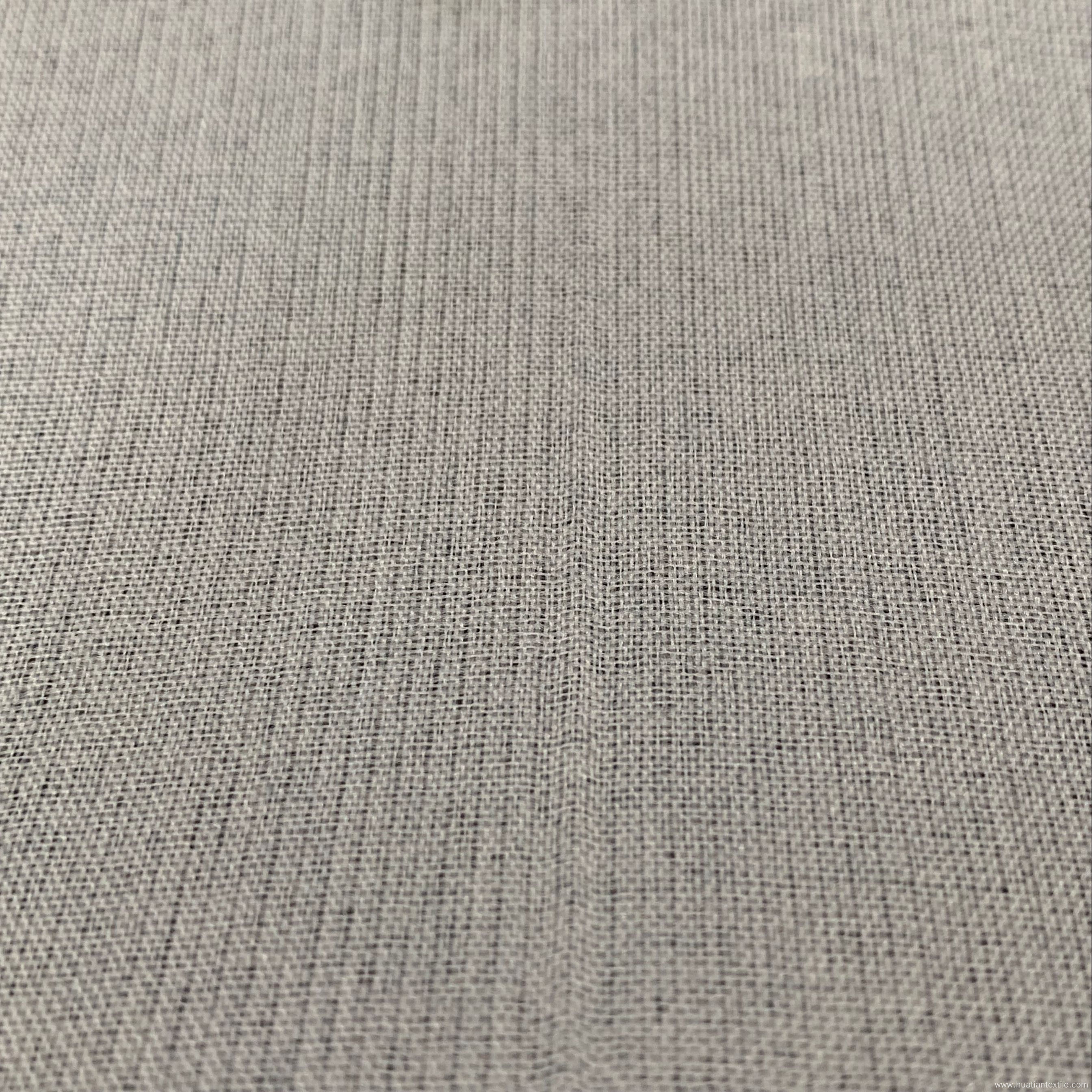 New style polyester Linen fabric with pongee