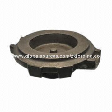 Mining Machinery Cylinder Bottom, Made of Alloy Steel