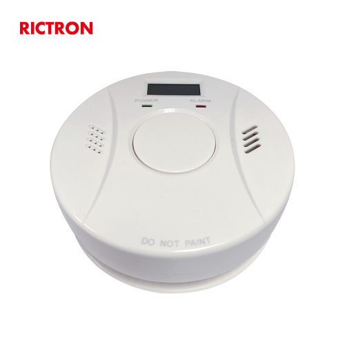 Lcd Digital Smoke Detector And Carbon Monoxide Smoke Portable Combination Smoke Detector And Carbon Monoxide Detector