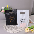 plastic die cut carry bag
