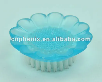 Plastic nail scrub brush