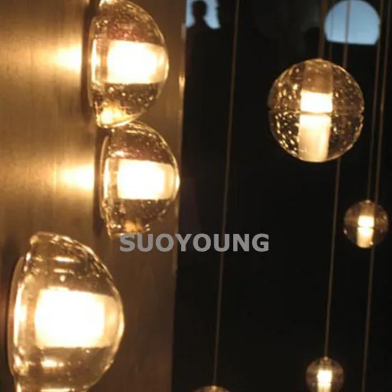 Contemporary Interior Glass Bubble LED Wall Lamps MB7029-1-LED/G4