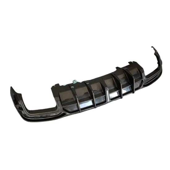 High-Quality Dry Carbon Fiber Light Rear Diffuser Body Kit for Audi A4L S4 Slim RS4 B9.5 (2020-2022)