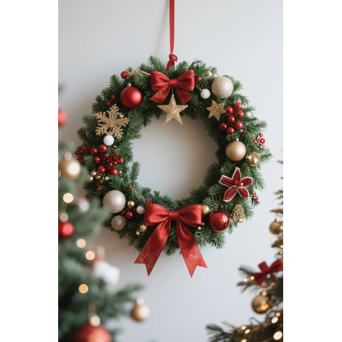 Christmas garland for stairs